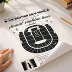 Eternal Sunshine Tour Concert Poster Custom