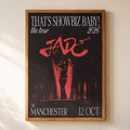 That's Showbiz Baby Tour Concert Poster Custom