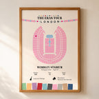 Eras Tour Concert Poster Custom