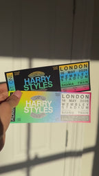 Concert Custom Print Tickets